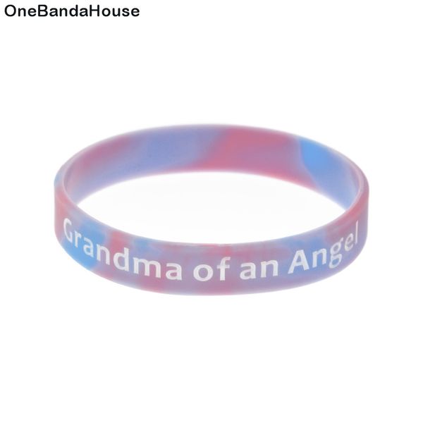 1pc grandma of an angel silicone rubber wristband mix colors fashion decoration gift a present for family, Black
1pc grandma of an angel silicone rubber wristband mix colors fashion decoration gift a present for family, Black