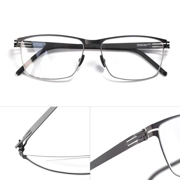 fashion sunglasses frames screwless eyewear frame super light thin comfortable business style full rim germany berlin design, Black
fashion sunglasses frames screwless eyewear frame super light thin comfortable business style full rim germany berlin design, Black