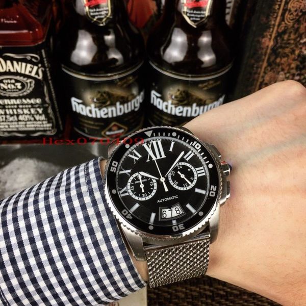 4 style luxury mens blue light glass black dial 41*14mm overbearing president driver wristwatch asia 2813 automatic men's watches sport, Slivery;brown
4 style luxury mens blue light glass black dial 41*14mm overbearing president driver wristwatch asia 2813 automatic men's watches sport, Slivery;brown