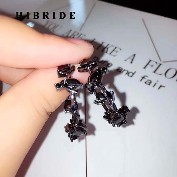 hibride luxury crystal baguette hoop earrings for women wedding jewelry black cz brincos party hoop earring wholesale e-877, Golden;silver
hibride luxury crystal baguette hoop earrings for women wedding jewelry black cz brincos party hoop earring wholesale e-877, Golden;silver