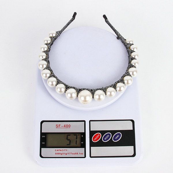 inlaid pearl hair hoop ladies selling headband hand-wound thin-edged hair accessories fashion lady style princess exquisite buckle, Black;brown 
inlaid pearl hair hoop ladies selling headband hand-wound thin-edged hair accessories fashion lady style princess exquisite buckle, Black;brown