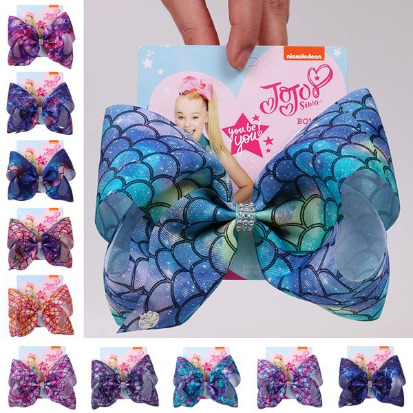 11 colors mermaid jojo siwa 8 inch hair accessories baby hair bows designer girls hairclips kids hair clips bows barrettes wholesale jy797, Slivery;white
11 colors mermaid jojo siwa 8 inch hair accessories baby hair bows designer girls hairclips kids hair clips bows barrettes wholesale jy797, Slivery;white