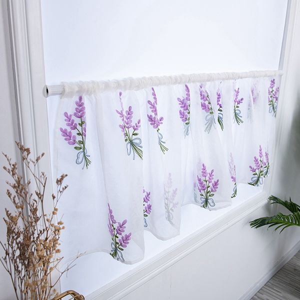 new embroidered bouquet semi tier curtainrod pocket home decor, short curtain for kitchen bathroom living room
new embroidered bouquet semi tier curtainrod pocket home decor, short curtain for kitchen bathroom living room
