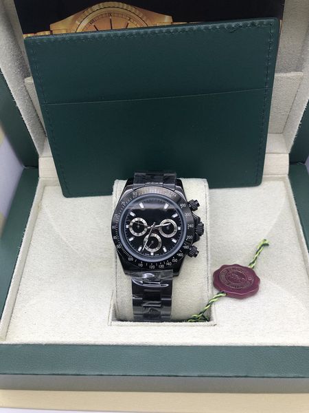 luxury pure black mens watches 116500ln watch montre de luxe automatic wristwatches ceramic bezel 316l steel adustable folding buckle, Slivery;brown
luxury pure black mens watches 116500ln watch montre de luxe automatic wristwatches ceramic bezel 316l steel adustable folding buckle, Slivery;brown
