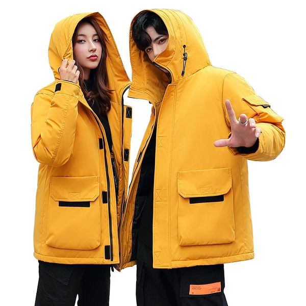 2019 men women lovers winter down jacket short version of the tooling youth high school students brand clothing large size 5xl, Black
2019 men women lovers winter down jacket short version of the tooling youth high school students brand clothing large size 5xl, Black