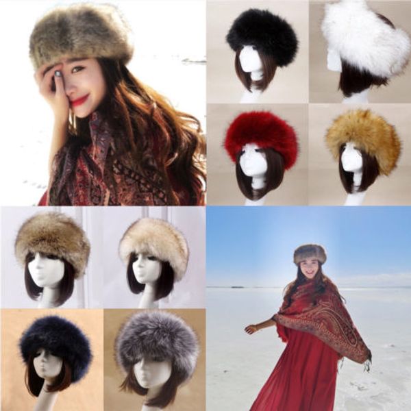 russian thick fluffy cap fake faux fur headband hat winter ear warmer ski new faux fur woman hat visor cap new year gift
russian thick fluffy cap fake faux fur headband hat winter ear warmer ski new faux fur woman hat visor cap new year gift