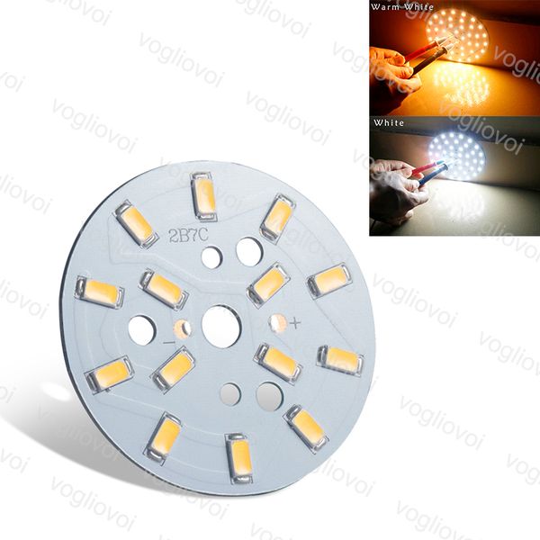 Light Plate Pcb With Smd5730 Led Panel 7w 52mm Lighting Accessories 3000k 6500k For Ceiling Blub Flood Downlight Eub