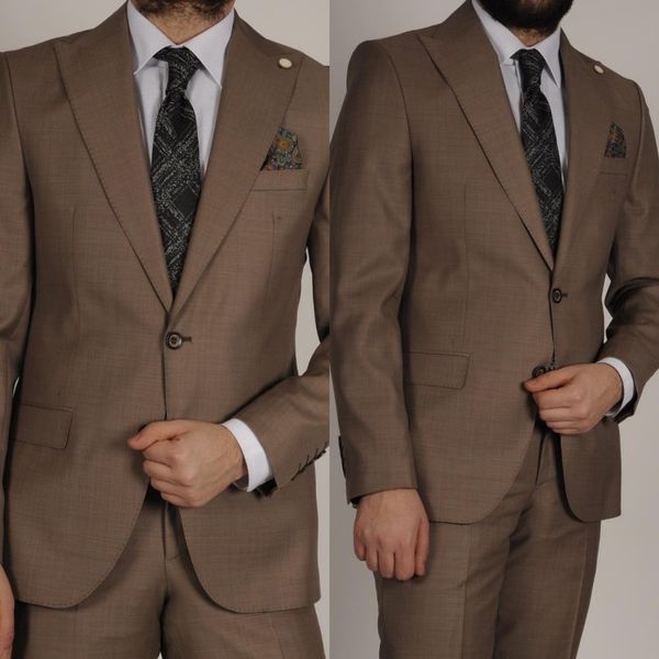 brown groom tuxedos mens suits boyfriend blazer two button man office clothing formal wedding jacket(jacket+pants), Black;gray
brown groom tuxedos mens suits boyfriend blazer two button man office clothing formal wedding jacket(jacket+pants), Black;gray