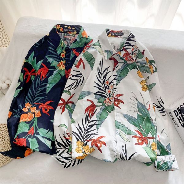flower shirt men's fashion print hawaiian shirt men streetwear casual shirts mens wild loose long sleeve male -2xl, White;black
flower shirt men's fashion print hawaiian shirt men streetwear casual shirts mens wild loose long sleeve male -2xl, White;black