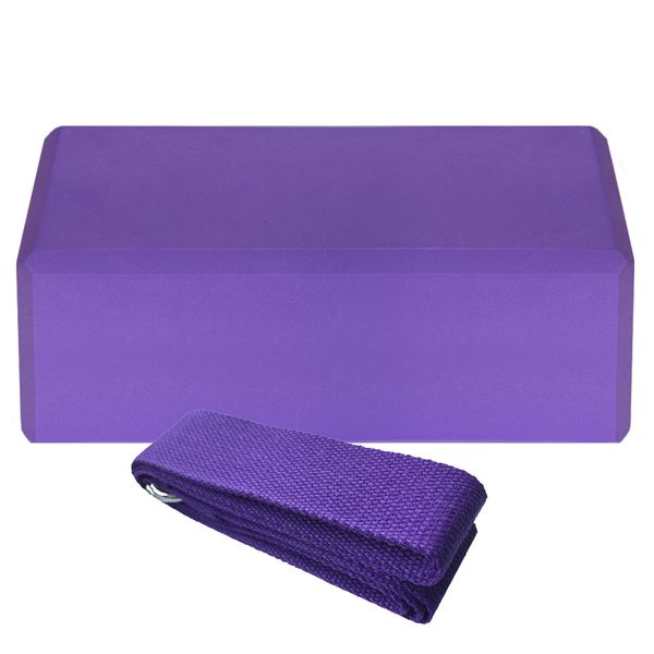1pcs stability strap set eva & cotton blocks for yoga pilates meditation
1pcs stability strap set eva & cotton blocks for yoga pilates meditation