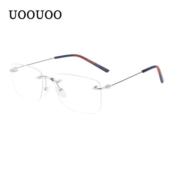 uoouoo blue ray glasses rimless optical frame square shape computer eyeglasses gaming eyewear frame 31317, White;black
uoouoo blue ray glasses rimless optical frame square shape computer eyeglasses gaming eyewear frame 31317, White;black