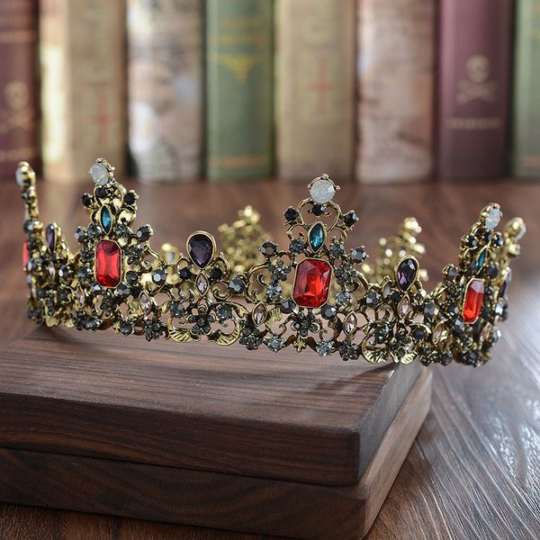 ювелирные изделия нового ретро барокко стиль rhinestone черного полная круглая большая диадема корона ободки невеста noiva свадьбы волосы, Golden;white
ювелирные изделия нового ретро барокко стиль rhinestone черного полная круглая большая диадема корона ободки невеста noiva свадьбы волосы, Golden;white