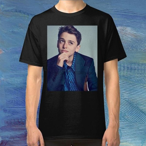 noah schnapp men's comfort soft t-shirt size s-3xl women tshirt, White;black