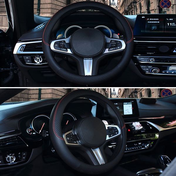 universal 38cm car-styling sport auto steering wheel covers car steering-wheel cover anti-slip automotive accessories leather
universal 38cm car-styling sport auto steering wheel covers car steering-wheel cover anti-slip automotive accessories leather