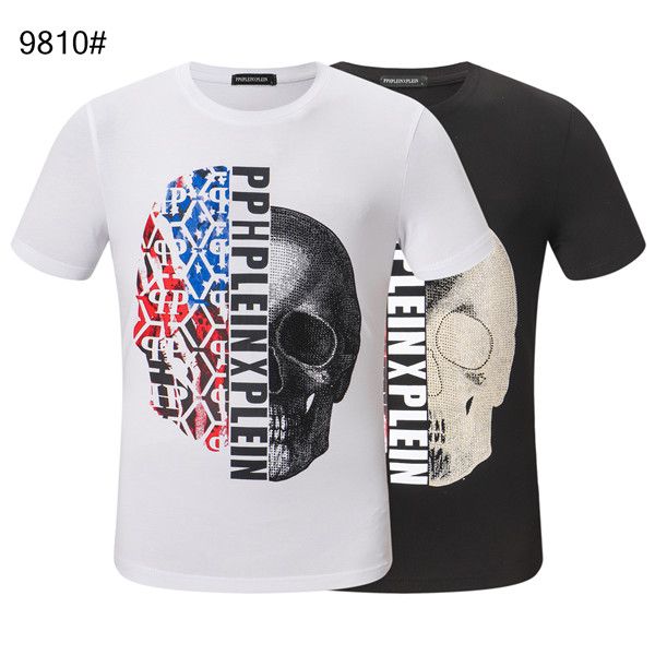 men brand t shirt summer o-neck casual fashion hip hop printed phillip plain tees cotton pp men's short sleeve t-shirts, White;black
men brand t shirt summer o-neck casual fashion hip hop printed phillip plain tees cotton pp men's short sleeve t-shirts, White;black