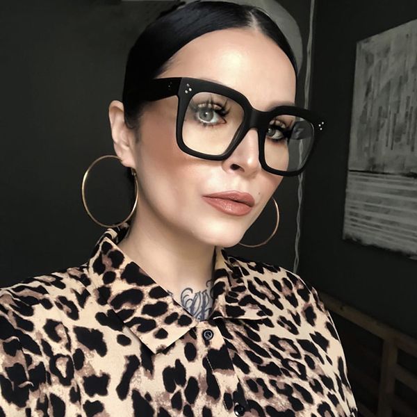 seemfly oversized square glasses frame women men trendy big frame spectacles frames for ladies optical eye glasses oculos female, Black
seemfly oversized square glasses frame women men trendy big frame spectacles frames for ladies optical eye glasses oculos female, Black