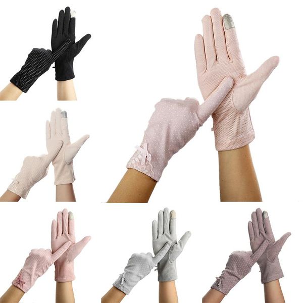 women lace sunscreen gloves summer spring lady stretch touch screen anti uv slip resistant driving glove breathable guantes, Blue;gray
women lace sunscreen gloves summer spring lady stretch touch screen anti uv slip resistant driving glove breathable guantes, Blue;gray