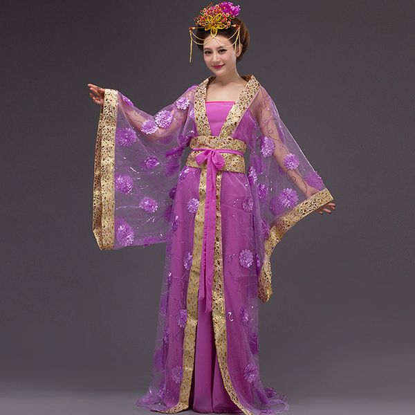new arrival purple chinese ancient infanta dramaturgic dress p costume han dynasty princess dress cosplay 081306, Black;red
new arrival purple chinese ancient infanta dramaturgic dress p costume han dynasty princess dress cosplay 081306, Black;red