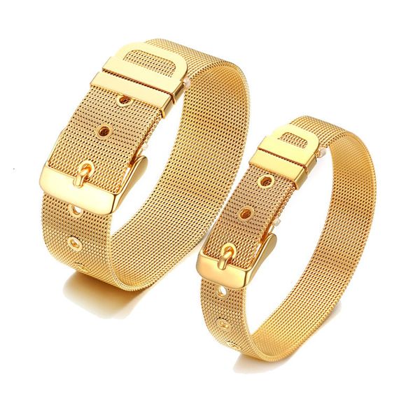 milanese mesh bracelet set for men women stainless steel adjustbable bangle brackelts male female couple jewelry gold silvery, White
milanese mesh bracelet set for men women stainless steel adjustbable bangle brackelts male female couple jewelry gold silvery, White