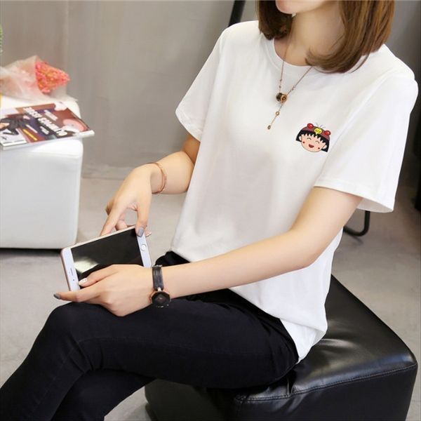 2020 short-sleeved female student loose half-sleeved versatile slim 2020 short-sleeved t-shirt clothes female student loose half-sleeved t-s, White
2020 short-sleeved female student loose half-sleeved versatile slim 2020 short-sleeved t-shirt clothes female student loose half-sleeved t-s, White