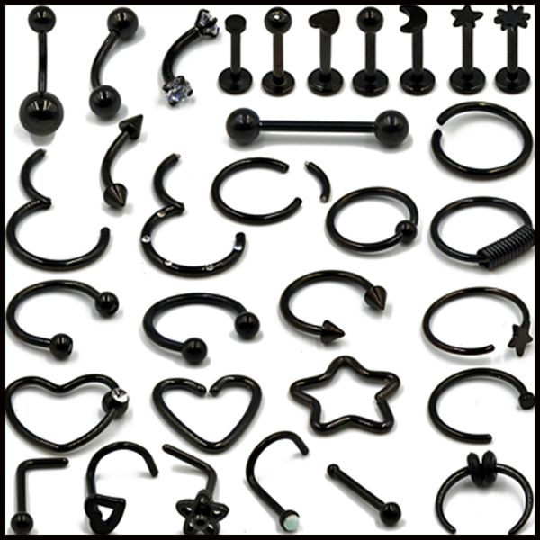 1pc steel black seamless hinged nose hoop septum clicker piercings heart star lip labret ring ear cartilage tragus jewelry, Slivery;golden
1pc steel black seamless hinged nose hoop septum clicker piercings heart star lip labret ring ear cartilage tragus jewelry, Slivery;golden