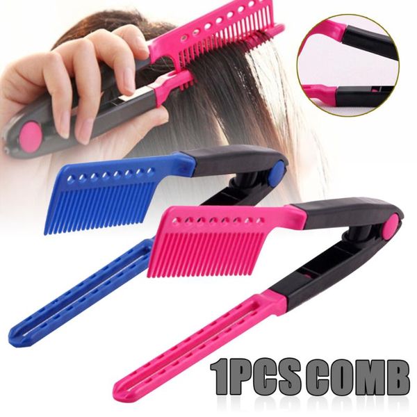 mayitr straight hair comb tool v type hair straightener styling comb diy smooth tool brush for curling, Silver
mayitr straight hair comb tool v type hair straightener styling comb diy smooth tool brush for curling, Silver