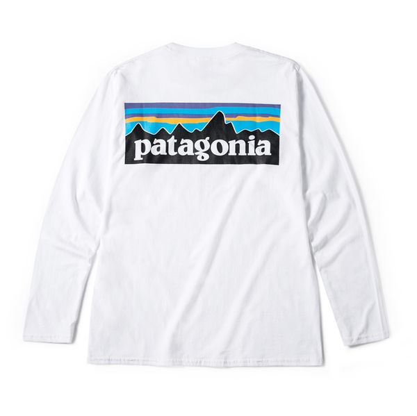 Mountain patagonia men de igner t hirt pring fall white print fa hion t hirt long leeved top tee, White;black
Mountain patagonia men de igner t hirt pring fall white print fa hion t hirt long leeved top tee, White;black