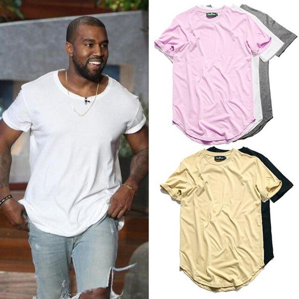 2019 curved hem hip hop t-shirt men urban kpop extended t shirt plain longline mens tee shirts male clothes justin bieber kanye, White;black
2019 curved hem hip hop t-shirt men urban kpop extended t shirt plain longline mens tee shirts male clothes justin bieber kanye, White;black