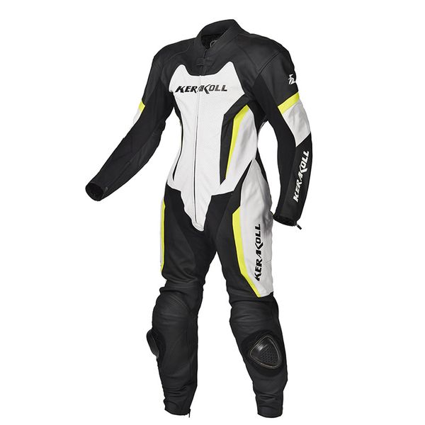 kerakoll one-piece motorcycle racing suit genuine leather cowhide motocross jacket pants with protectors knee sliders
kerakoll one-piece motorcycle racing suit genuine leather cowhide motocross jacket pants with protectors knee sliders