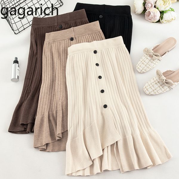 gagarich 2020 women knitted skirt autumn winter fashion new ins elegant irregular a-line draped solid ladies button skirts, Black;gray
gagarich 2020 women knitted skirt autumn winter fashion new ins elegant irregular a-line draped solid ladies button skirts, Black;gray