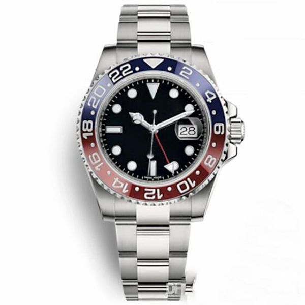 New Arrival GMT II Luxury Watch Quality Men Watches 2813 Automatic Mechanical Movement Watch 30 Meters Sapphire Waterproof Wristwatch
New Arrival GMT II Luxury Watch Quality Men Watches 2813 Automatic Mechanical Movement Watch 30 Meters Sapphire Waterproof Wristwatch