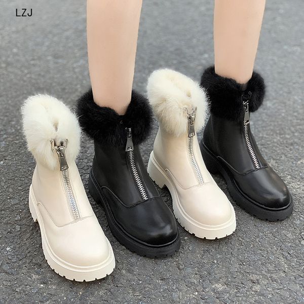 2019 women snow boots waterproof non-slip parent-child winter boots thick fur platform waterproof and warm shoes plus size 35-40, Black
2019 women snow boots waterproof non-slip parent-child winter boots thick fur platform waterproof and warm shoes plus size 35-40, Black