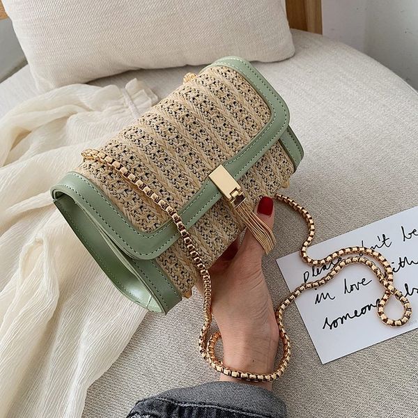 2020 fashion shoulder bag for women soild color straw bags girl summer rattan woven beach crossbody shoulder bags messenger tote
2020 fashion shoulder bag for women soild color straw bags girl summer rattan woven beach crossbody shoulder bags messenger tote