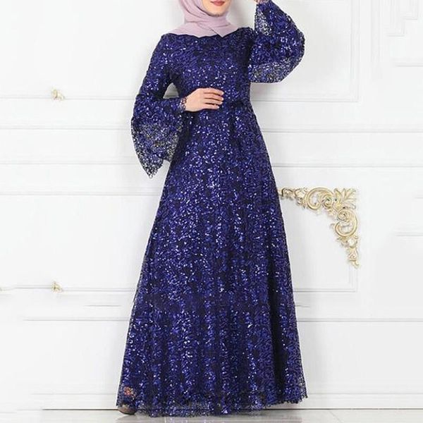 fashion womens islamic muslim sequins dress long sleeve lace ethnic style long dress elegant evening party vestidos#g3, Black;gray
fashion womens islamic muslim sequins dress long sleeve lace ethnic style long dress elegant evening party vestidos#g3, Black;gray