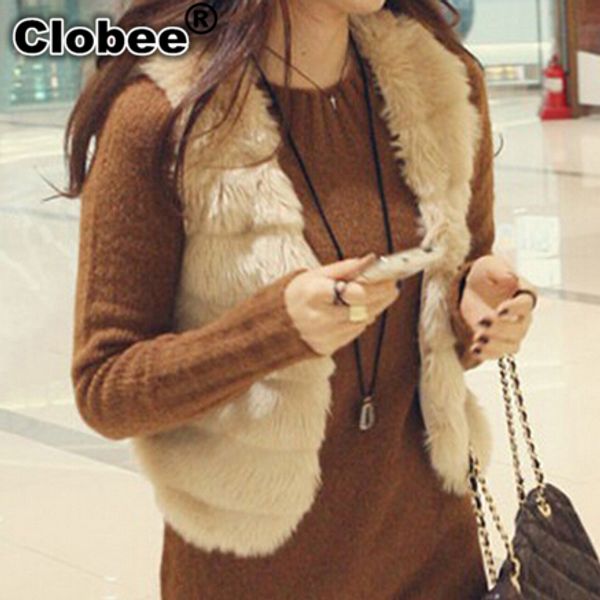 6xl 2019 winter mink outwear faux fur waistcoat colete de pele feminina female sleeveless short design fur vest coat x634, Black
6xl 2019 winter mink outwear faux fur waistcoat colete de pele feminina female sleeveless short design fur vest coat x634, Black