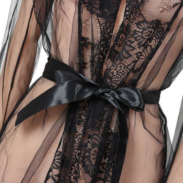 womens sleepwear femme lingeries fashion women lace robe dress breathable lace g string pajamas sleepwear woman sleepwear, Black;red
womens sleepwear femme lingeries fashion women lace robe dress breathable lace g string pajamas sleepwear woman sleepwear, Black;red