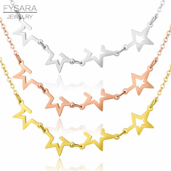 fysara trendy hollow stackable star charm necklaces for women fashion jewelry stainless steel geometry chokers european necklace, Silver
fysara trendy hollow stackable star charm necklaces for women fashion jewelry stainless steel geometry chokers european necklace, Silver