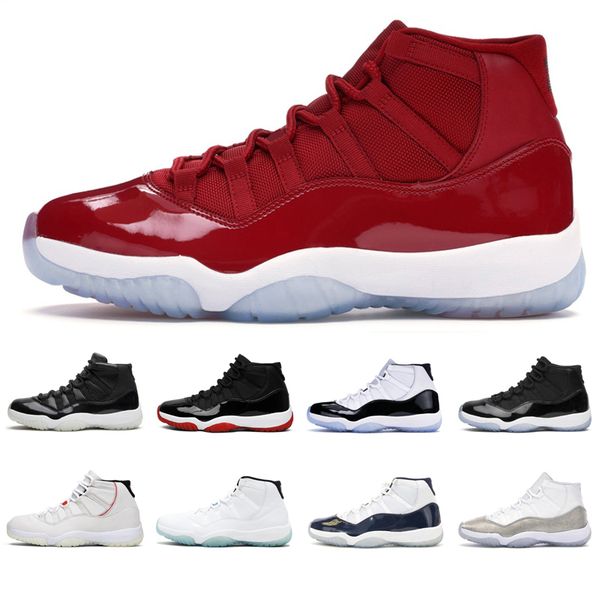 2020 mens women basketball shoes 11s white bred concord space jam win like 96 platinum tint 11 men athletic sports sneakers
2020 mens women basketball shoes 11s white bred concord space jam win like 96 platinum tint 11 men athletic sports sneakers