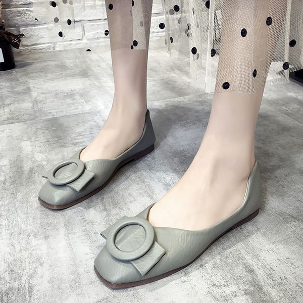 fashion buckle flat shoes women spring elegant square toe boat shoes woman casual non-slip soft flats zapatos de mujer, Black
fashion buckle flat shoes women spring elegant square toe boat shoes woman casual non-slip soft flats zapatos de mujer, Black