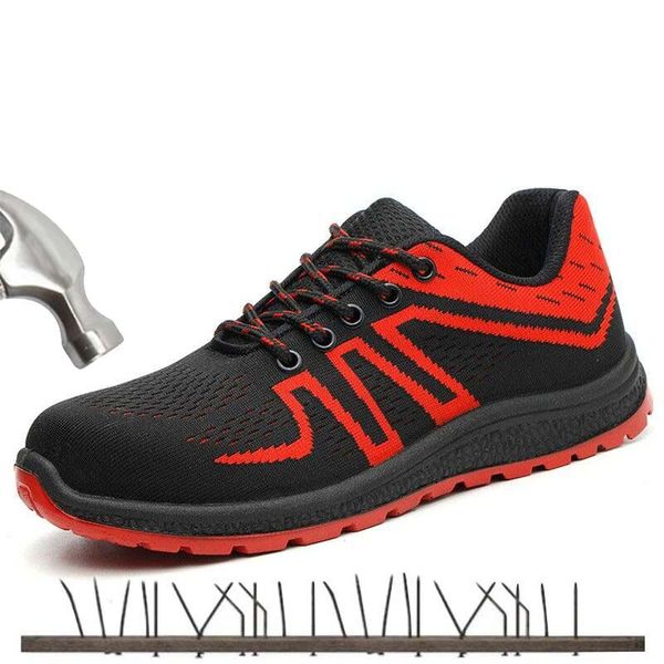work safety shoes 2019 men's light breathable outdoor sneakers anti-smashing puncture-proof labor insurance work boots for men, Black
work safety shoes 2019 men's light breathable outdoor sneakers anti-smashing puncture-proof labor insurance work boots for men, Black
