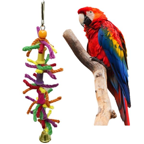 parrot cockatiel toys hanging bell cage decoration toys for parrots bird swing toy pet bird supplies parrot accessories
parrot cockatiel toys hanging bell cage decoration toys for parrots bird swing toy pet bird supplies parrot accessories