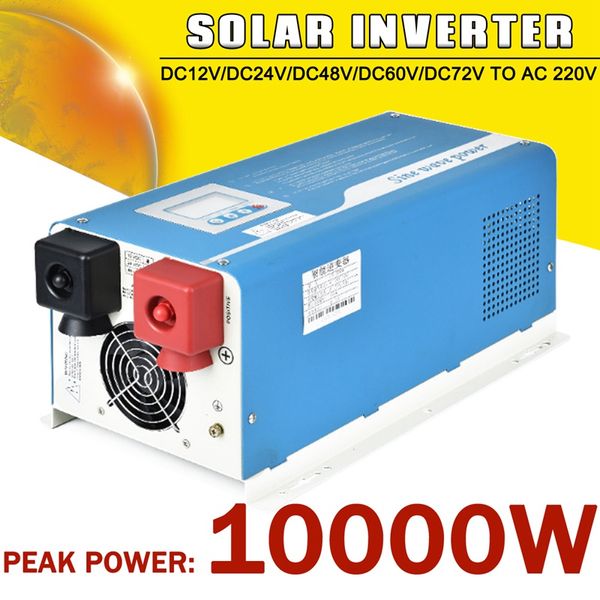 inverter 10000w max dc12v/24v/48v/72v to ac 220v car home ourdoor pure sine solar inverter ups charger adapter
inverter 10000w max dc12v/24v/48v/72v to ac 220v car home ourdoor pure sine solar inverter ups charger adapter