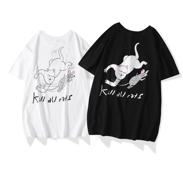 ripndip тенниска 20ss mens сша дизайнера футболка роскошь поймай мышь печать мужчин рубашки с короткими рукавами высокого качества хлопок ос, White;black
ripndip тенниска 20ss mens сша дизайнера футболка роскошь поймай мышь печать мужчин рубашки с короткими рукавами высокого качества хлопок ос, White;black