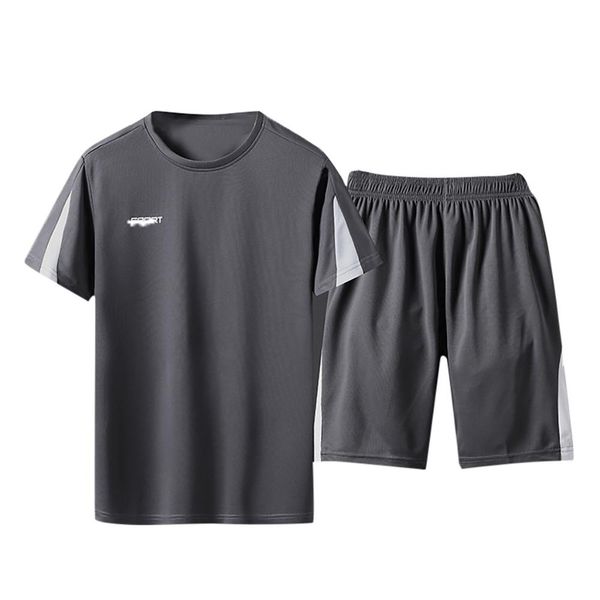 plus size men's casual fitness fast drying elastic o-neck short sleeve shorts sports suit male summer outdoor gym clothes, Black;blue
plus size men's casual fitness fast drying elastic o-neck short sleeve shorts sports suit male summer outdoor gym clothes, Black;blue