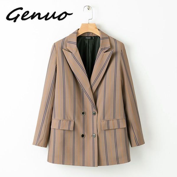 striped women twill blazer 2019 spring-autumn elegant suits ladies notched collar double breasted blazers chic girls clothes, White;black
striped women twill blazer 2019 spring-autumn elegant suits ladies notched collar double breasted blazers chic girls clothes, White;black