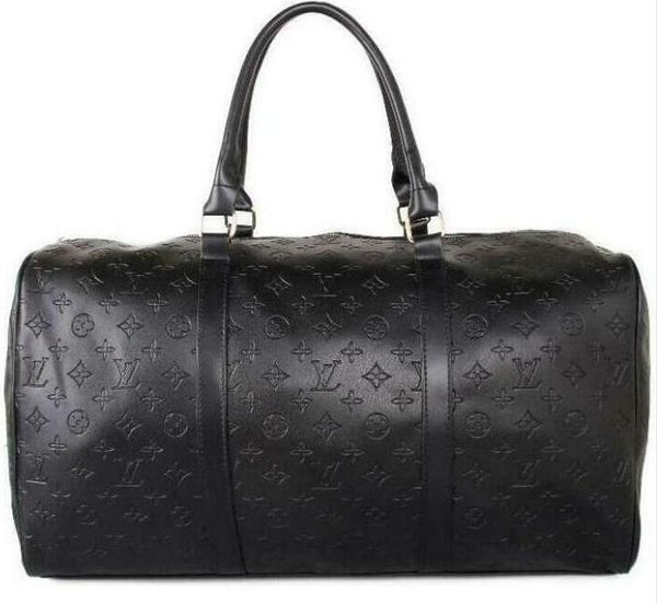

55 см высокое качество мужская роскошная дизайнерская дорожная сумка для багажа мужские сумки pu кожаная сумка вещевой мешок бренд мода роск