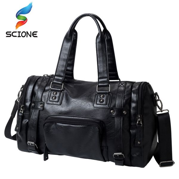 outdoor waterproof travel handbag sports gym bags cow pu leather messenger bags men travel crossbody shoulder bag
outdoor waterproof travel handbag sports gym bags cow pu leather messenger bags men travel crossbody shoulder bag