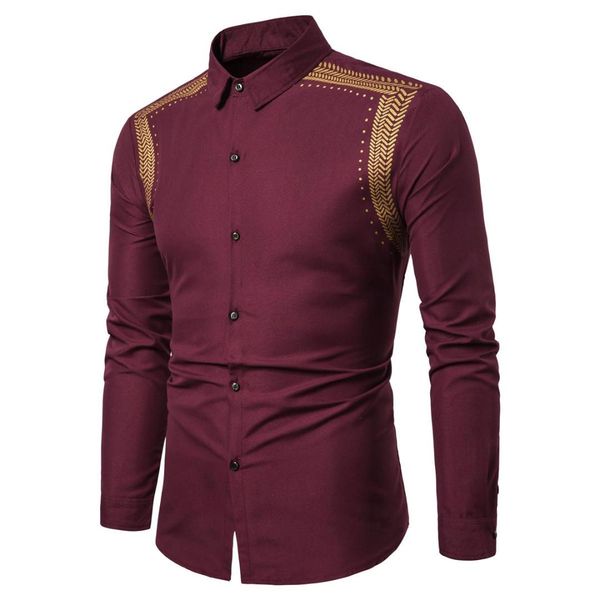 dress men shirts summer new model shirts social wheat print long sleeve blouse men's clothing slim fit new white black
dress men shirts summer new model shirts social wheat print long sleeve blouse men's clothing slim fit new white black