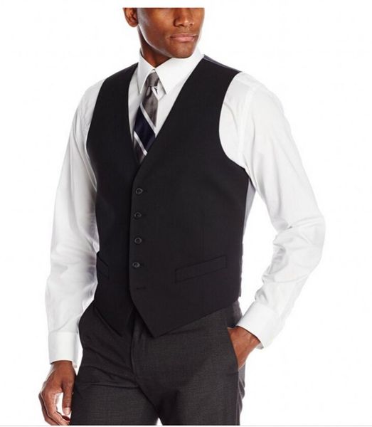 real vests new men's business suit slim formal casual waistcoat vest fit suits wedding costumes black/blue mens, Black;white
real vests new men's business suit slim formal casual waistcoat vest fit suits wedding costumes black/blue mens, Black;white