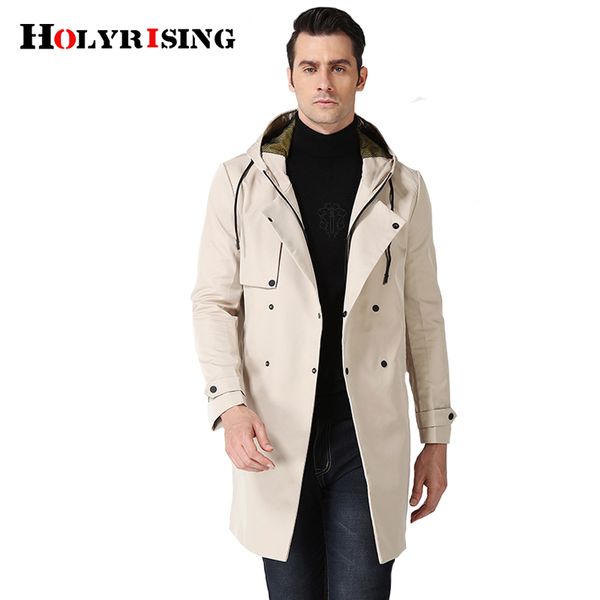 holyrising men trench coat turn collar masculino luxury long coat trenchcoat loose zipper hooded windbreaker -3xl 18785-5, Tan;black
holyrising men trench coat turn collar masculino luxury long coat trenchcoat loose zipper hooded windbreaker -3xl 18785-5, Tan;black